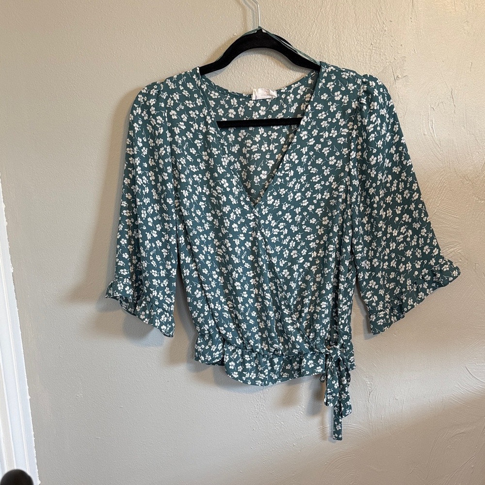Sienna Sky spring floral top